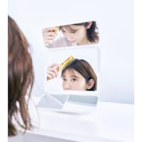 頭頂部の白髪チェックも