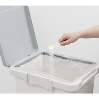 吸水＆消臭で生ごみ袋のタレ汁対策