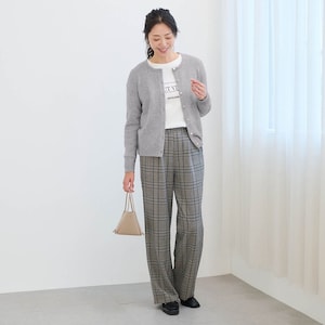 モデル身長170cm／M　※写真は撮影用のため股下＋6cmになります。
