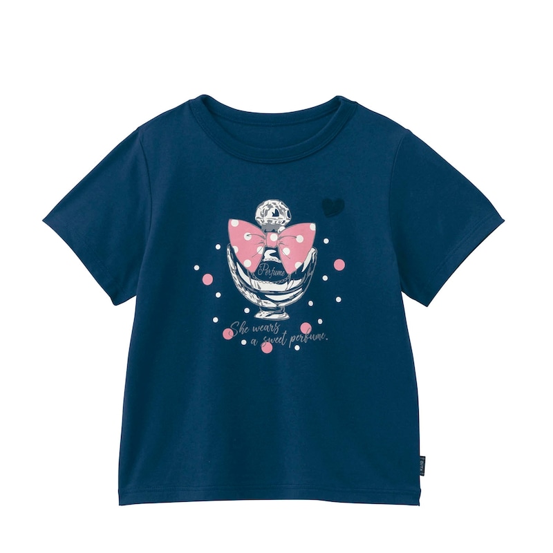 名札ココプリント半袖Ｔシャツ（ネイビー）
