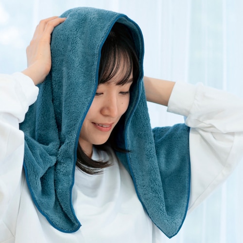 【定期お届け】 水分を素早く吸水 お髪さんタオル ：4回シリーズ