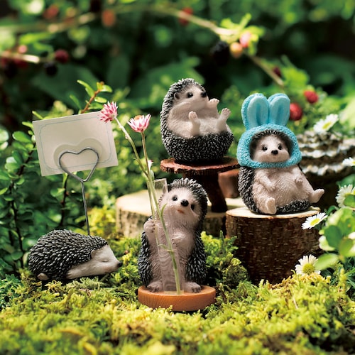 【定期お届け】 ハリネズミのオーナメント ：4回シリーズ