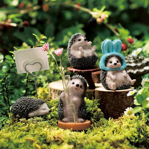 【定期お届け】 ハリネズミのオーナメント ：4回シリーズ