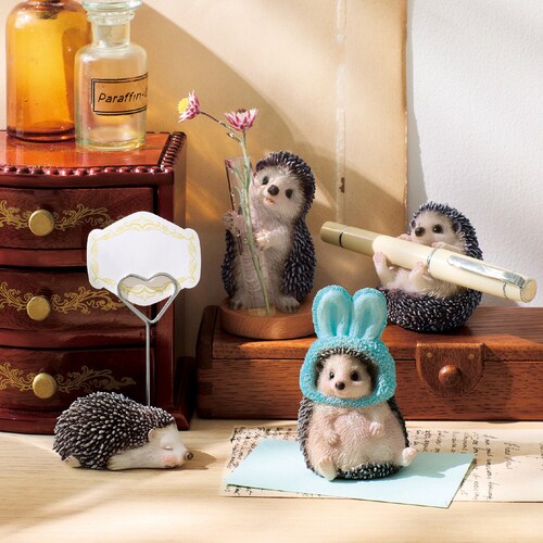 【定期お届け】 ハリネズミのオーナメント ：4回シリーズ