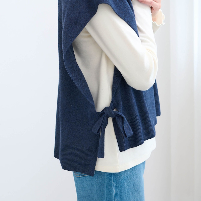 両サイドで結ぶリボンデザイン