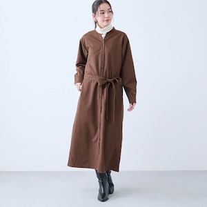 【ベルメゾン】ベルト付きシャツワンピース