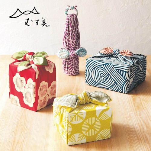 むす美 伊砂文様リバーシブル風呂敷