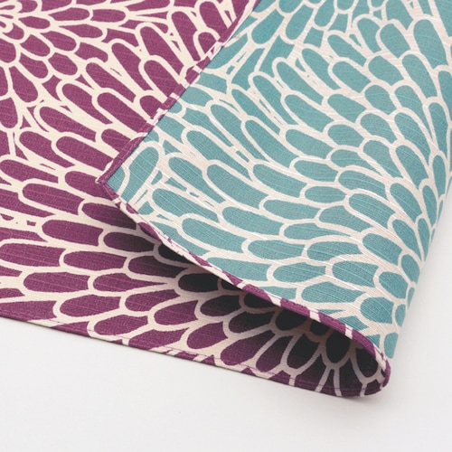 むす美 伊砂文様リバーシブル風呂敷