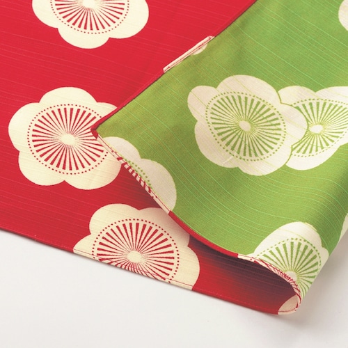 むす美 伊砂文様リバーシブル風呂敷