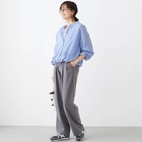 モデル身長170cm／M70 ※写真は撮影用のため+股下3cmになります。