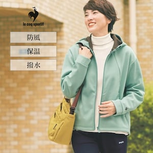 【ルコックスポルティフ/le coq sportif】防風ストレッチワッフルボンディングアウター