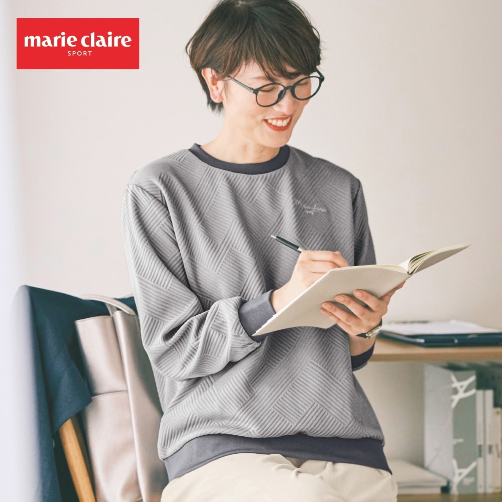 marie claire sport 中綿ブルゾン キルティング LLサイズ Marie Claire
