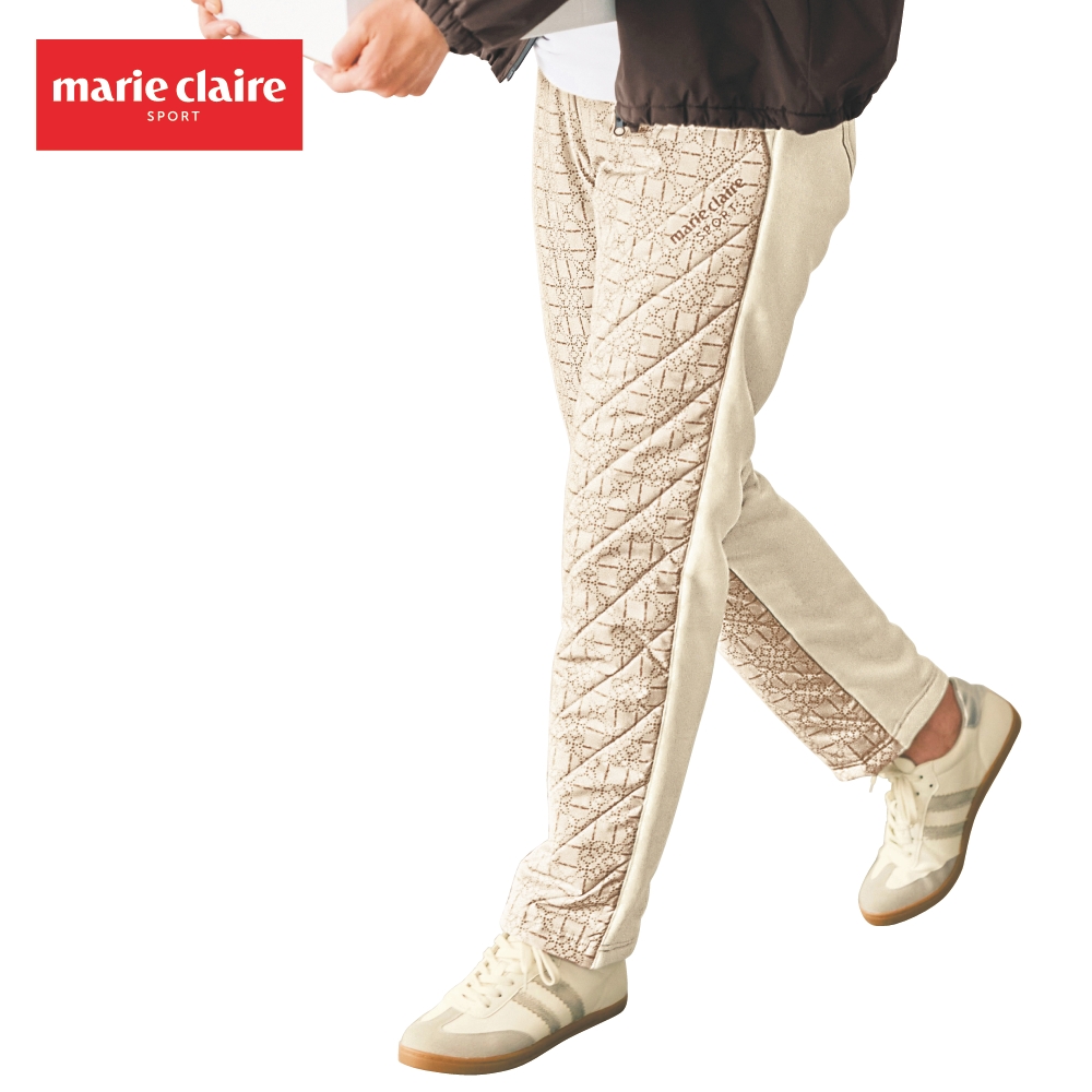 【マリ・クレール スポール/marie claire SPORT】暖か中綿切り替えパンツ 【マリ・クレール スポール/marie claire SPORT】暖か中綿切り替えパンツ