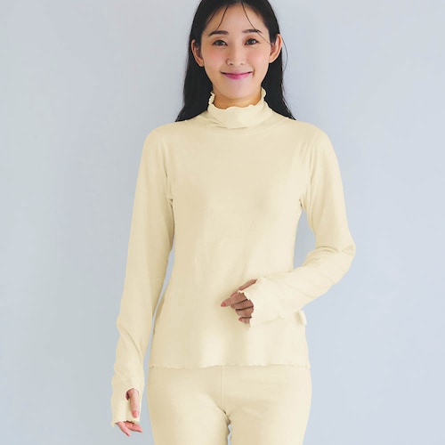 綿素材のふんわりおやすみインナー