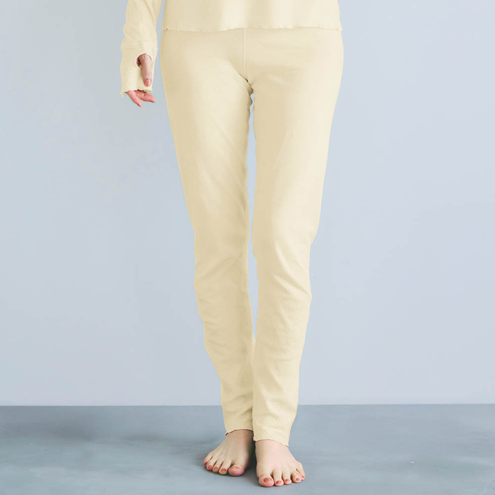 【ベルメゾン】綿素材のふんわりおやすみレギンス 【ベルメゾン】綿素材のふんわりおやすみレギンス