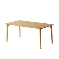 ナチュラル　幅160cm/4本脚テーブル