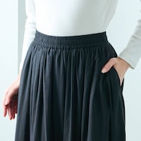 ウエストは総ゴムではきやすく着心地ラクちん