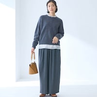 モデル身長168cm／M～L※写真は撮影用のため股下+6cmになります。
