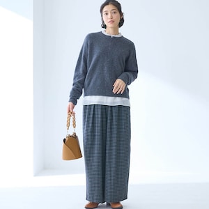 モデル身長168cm／M～L※写真は撮影用のため股下+6cmになります。