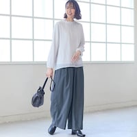 モデル身長169cm／M～L※写真は撮影用のため股下+6cmになります。