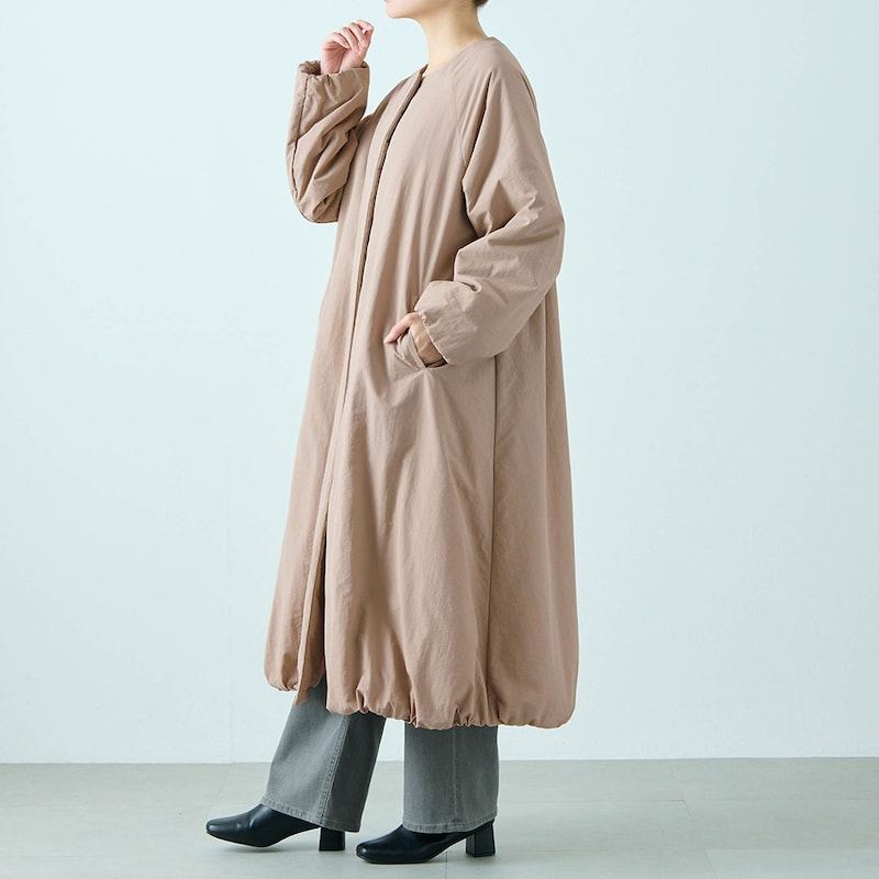 モデル身長168cm／M～L※写真は撮影用のため着丈+8cmになります。