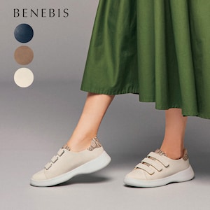 【ベネビス/BENEBIS】【返品送料無料】 ※ワイズ調整可能なベルテッドスニーカー