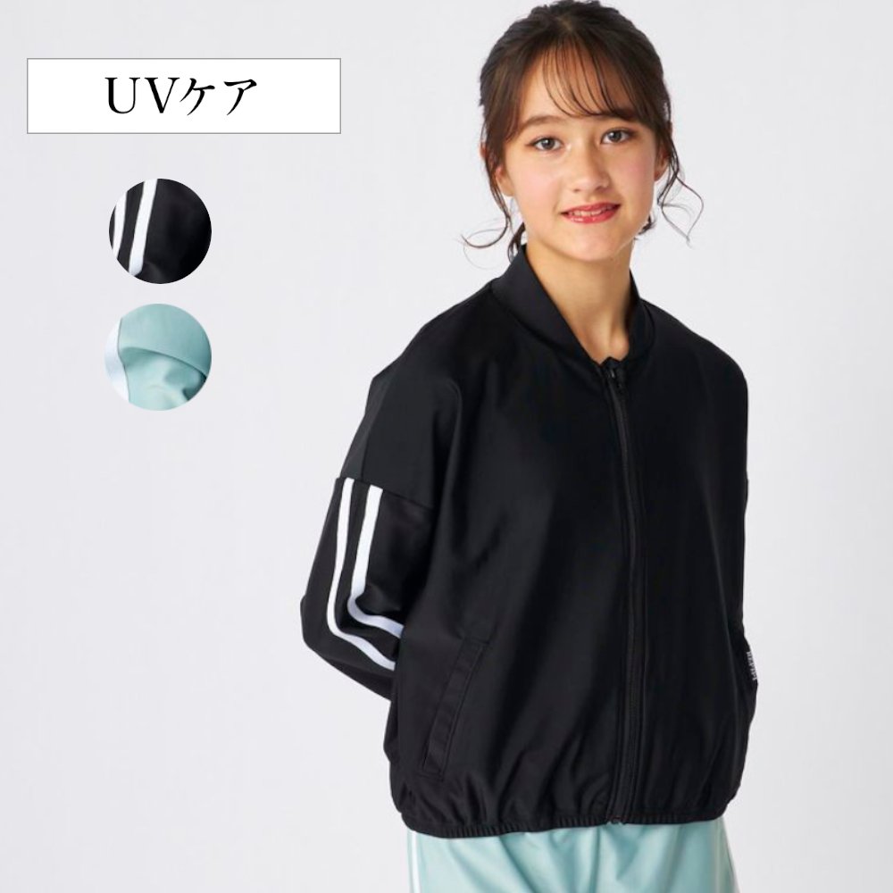 【ベルメゾン】REPIPI 長袖フルZIPラッシュガード