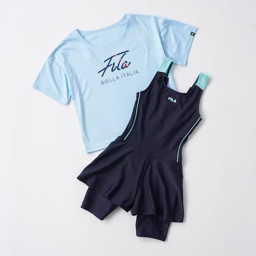 FILA Tシャツセットオンスクール水着