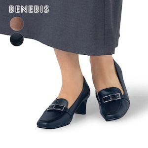 【ベネビス/BENEBIS】【返品送料無料】 ※快適営業モカパンプス[日本製]