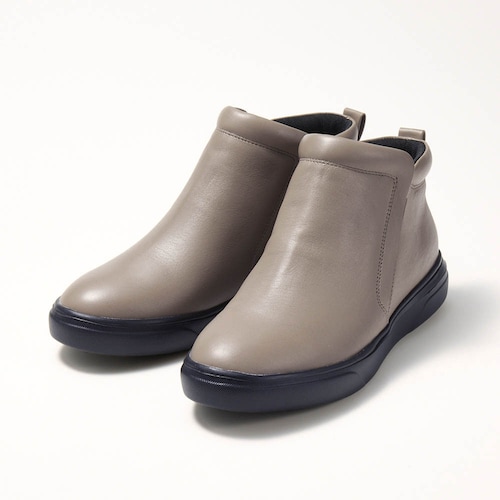 【11月20日まで返品送料無料】 ※本革スニーカーブーツ【軽量底】【脚長】