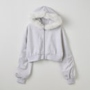 ホワイト杢グレー