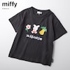 【ミッフィー/miffy】プリント半袖Tシャツ「ミッフィー」