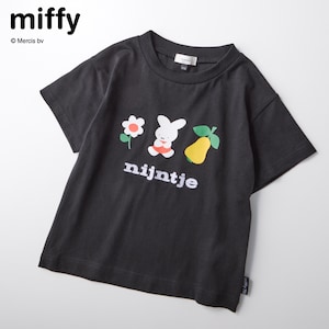 【ミッフィー/miffy】プリント半袖Tシャツ「ミッフィー」
