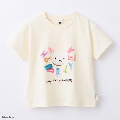 プリント半袖Tシャツ「ミッフィー」