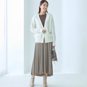 モデル身長173cm／M　チャコール着用