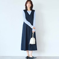 モデル身長172cm／M　クリアサックス着用