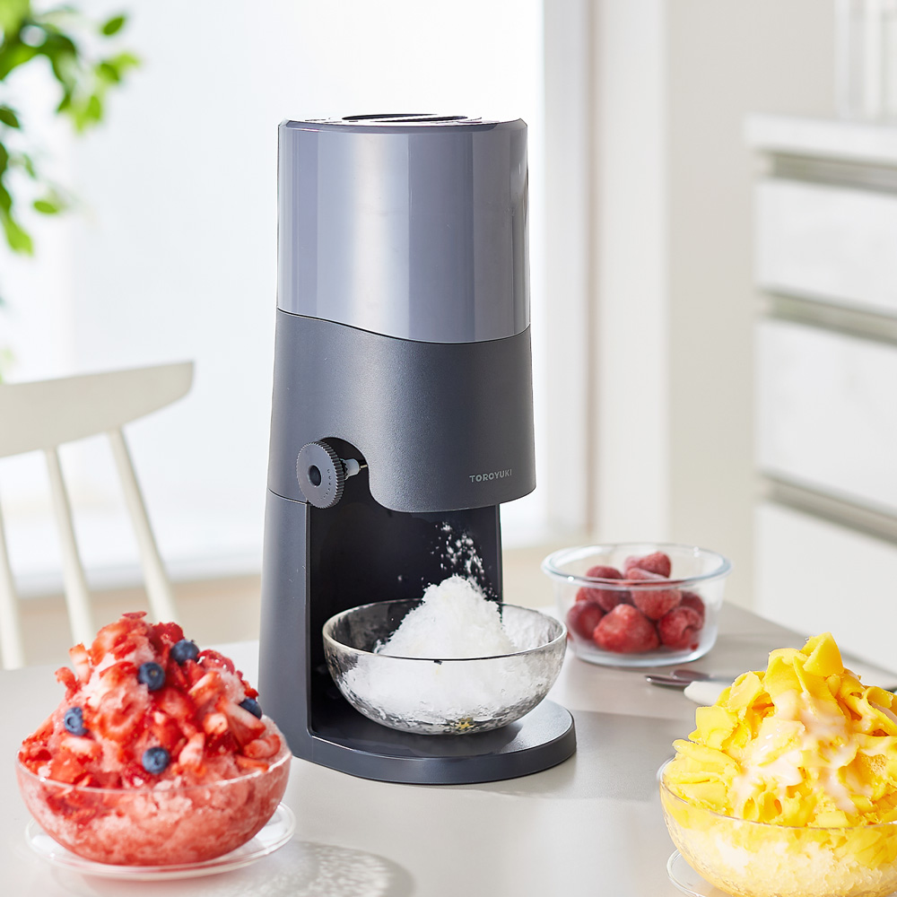【ベルメゾン】電動ふわふわとろ雪かき氷器 【ベルメゾン】電動ふわふわとろ雪かき氷器