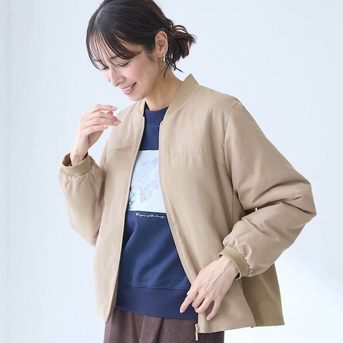 着心地の軽さにこだわったブルゾン【撥水】