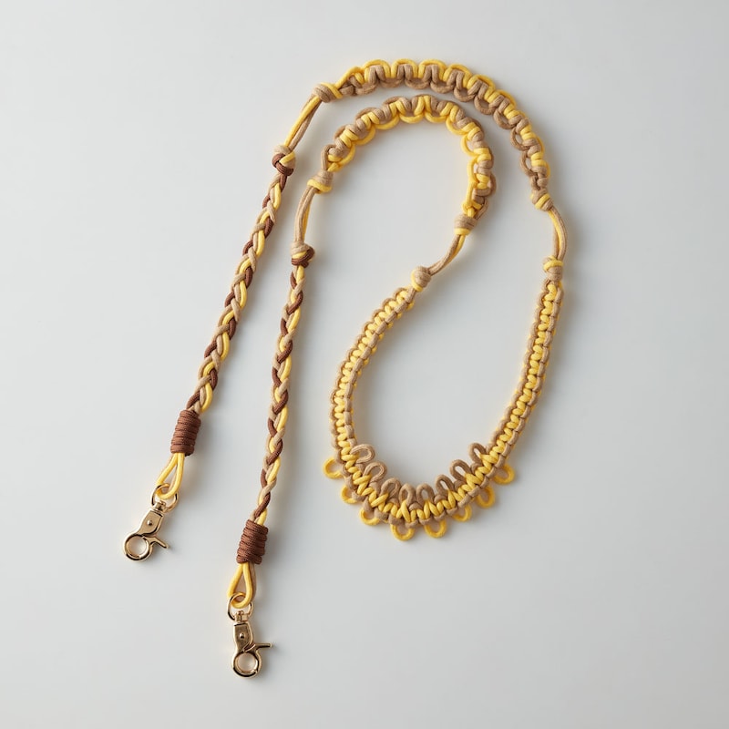 イエローブラウン：ショルダー・120cm