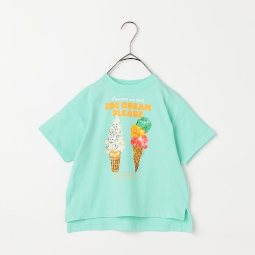 どっちもちょーだいアイスグラフィックTシャツ