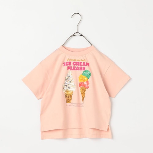 どっちもちょーだいアイスグラフィックTシャツ