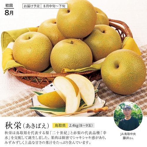 【定期お届け】【送料無料】 果物讃歌フルーツ頒布会 ：6回シリーズ