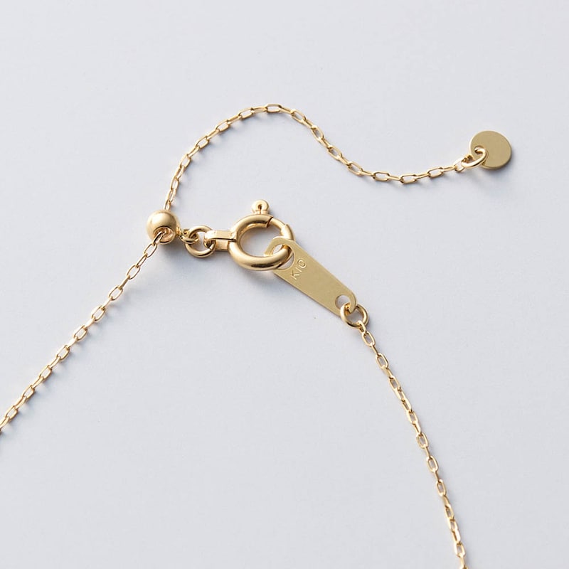 アジャスター付きチェーンで好みの長さに設定可能