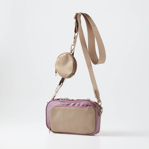 縦横使えるコンパクトバッグ（2WAY）【多収納】