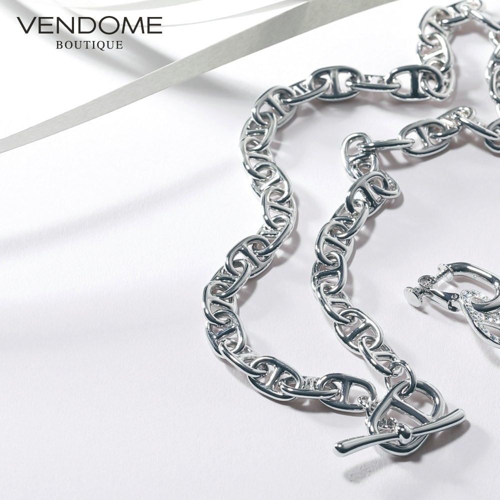 【ヴァンドームブティック/VENDOME BOUTIQUE】チェーンデザインネックレス