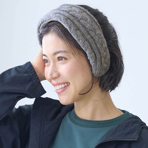 折りたためるカチューシャ風イヤーマフ(2WAY)