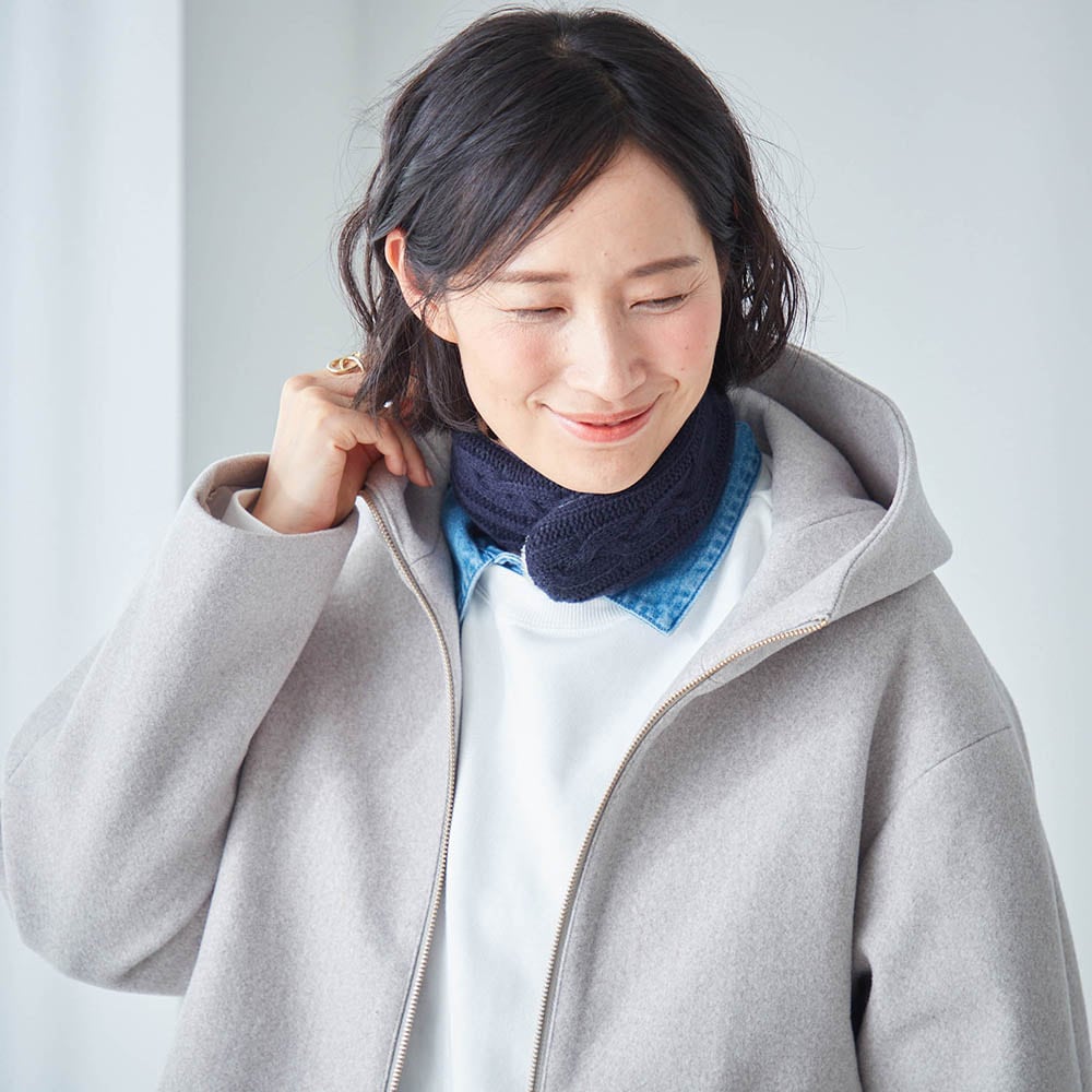 ネイビー着用