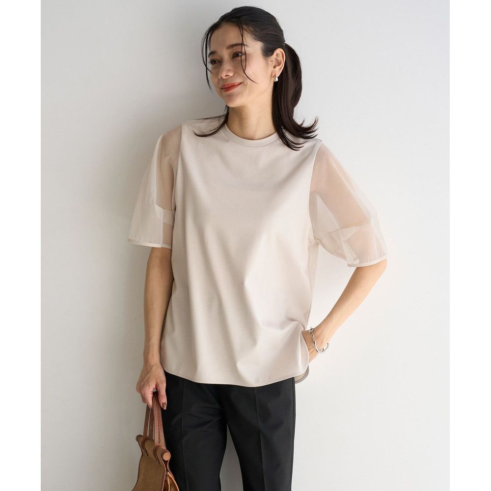 【オンワード樫山】【UNFILO/アンフィーロ】 BEAUTY FORM-T シアースリーブT