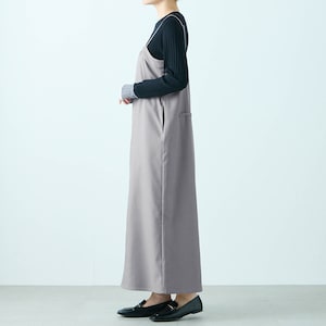 モデル身長168cm／M※写真は撮影用のため総丈+8cmになります。