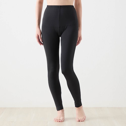 着るホカロン 当て布付き裏起毛レギンス